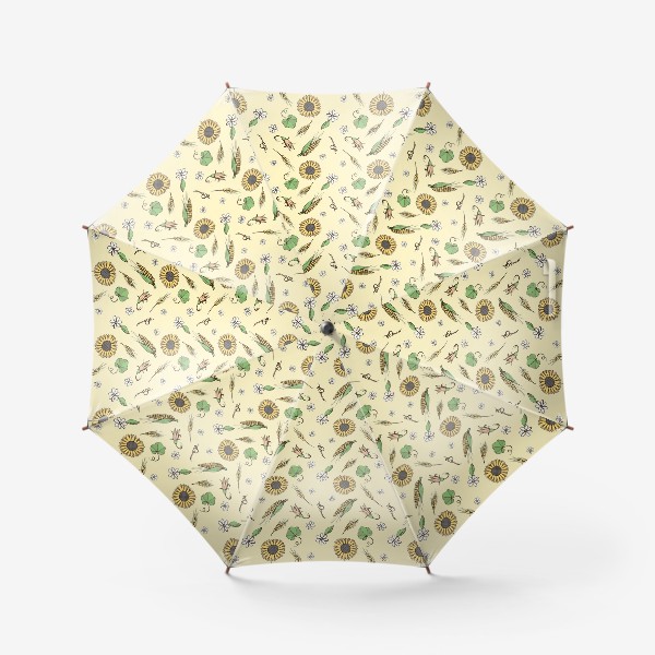Зонт «Растительный патерн»