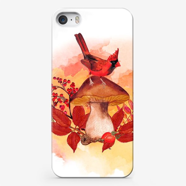 Чехол iPhone &laquo;кардинал птица&raquo;