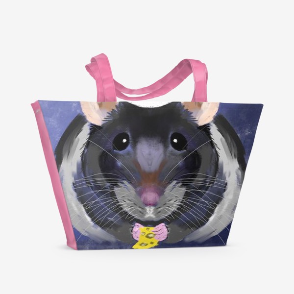 Пляжная сумка &laquo;новогодняя крыса&raquo;