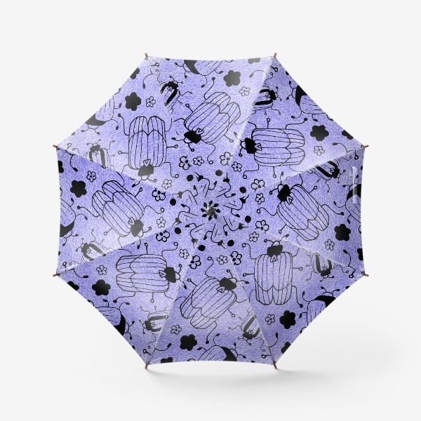 Зонт «Милые жуки с рожками и ножками»