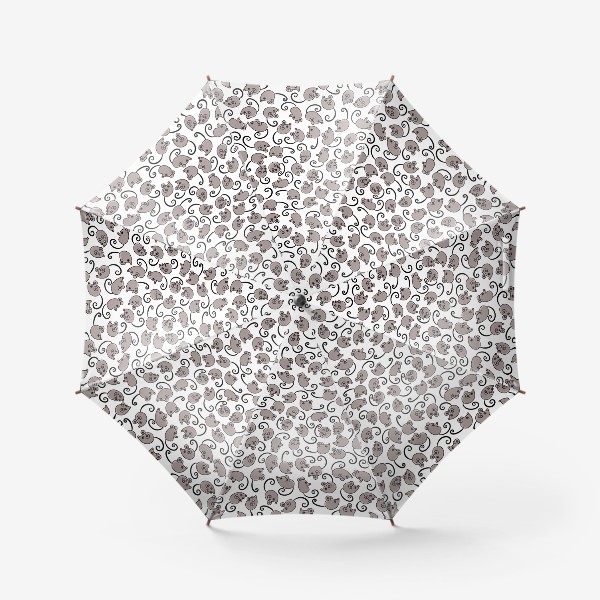 Зонт «Мышиный узор»