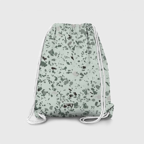 Рюкзак «Зеленый фон под камень мрамора»