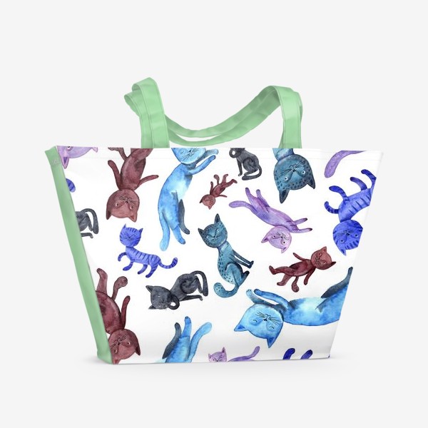 Пляжная сумка «Кошки»