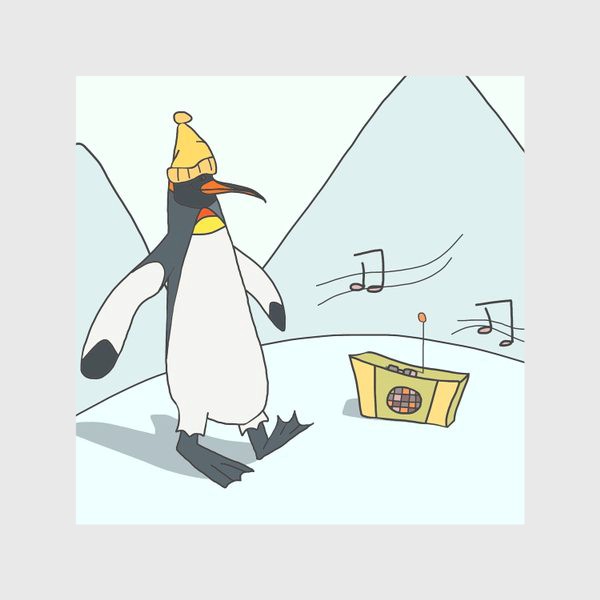 Скатерть «Танцующий пингвин»