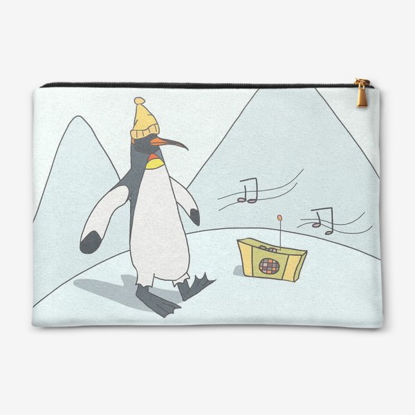 Косметичка «Танцующий пингвин»