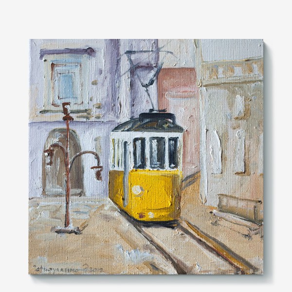 Холст «Трамвай №28»