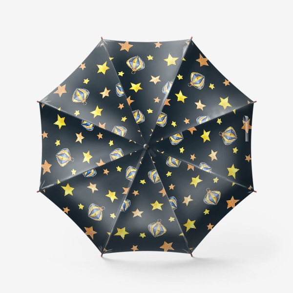 Зонт «Новогодние украшения»