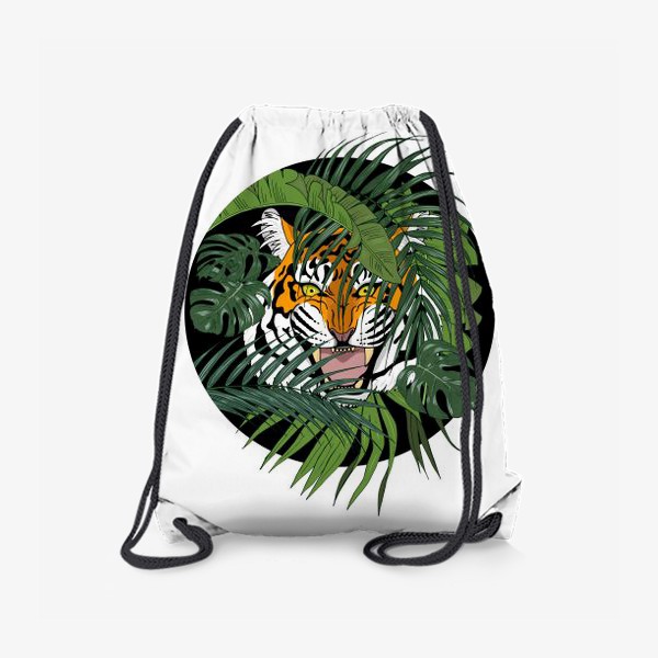 Рюкзак «тигр в джунглях»