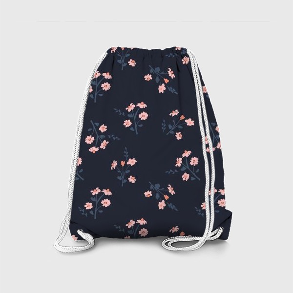 Рюкзак «Розовые полевые цветы»