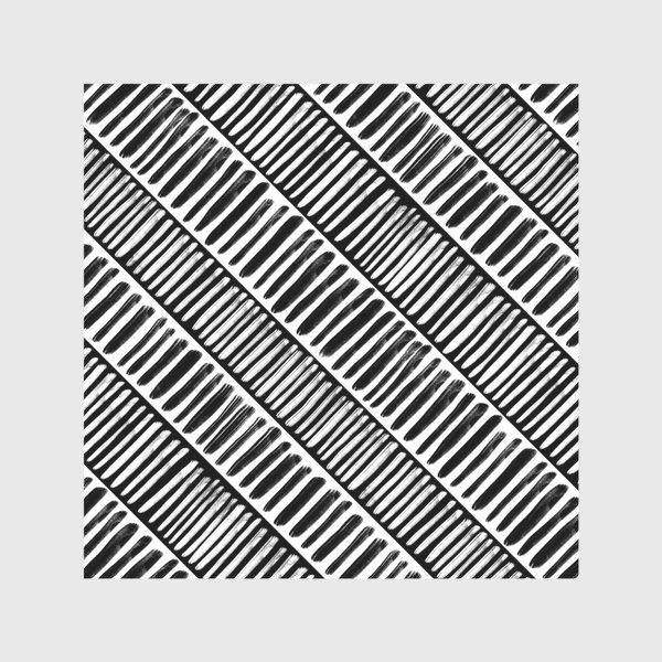 Скатерть «Черно-белые наклонные полосы»