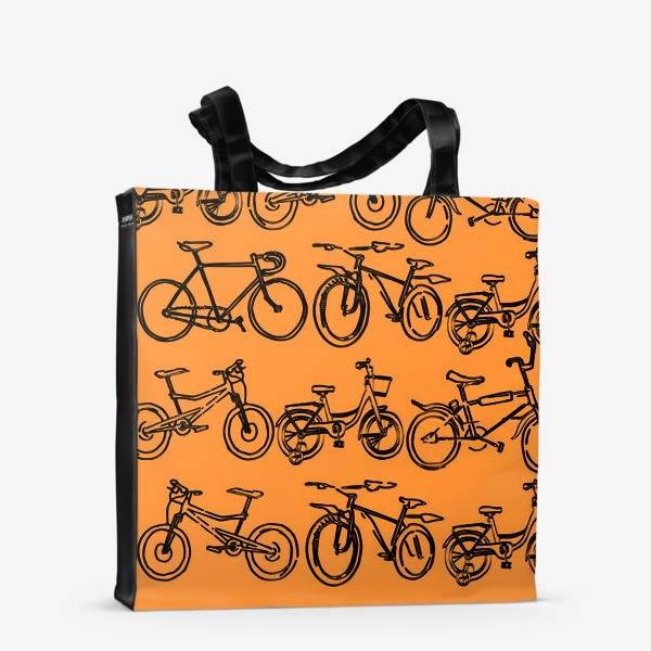 Сумка-шоппер «Велосипеды»