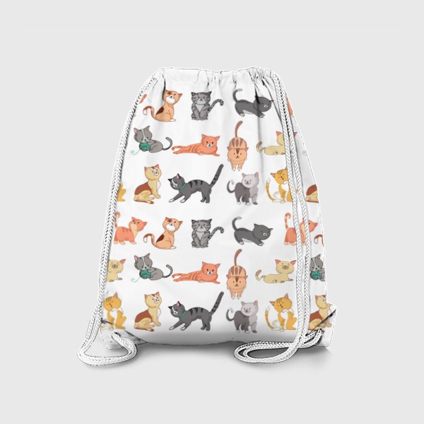 Рюкзак «Коты в разных позах»