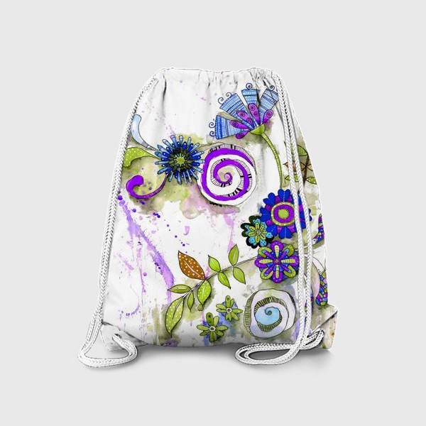 Рюкзак «цветочное »