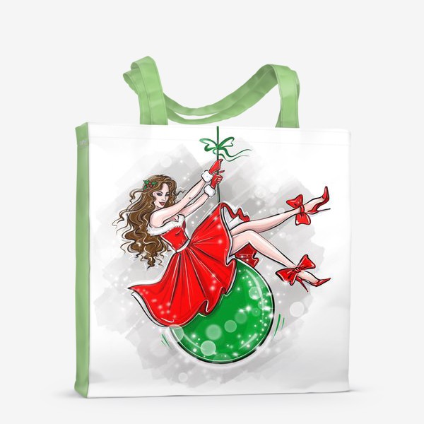 Сумка-шоппер « Christmas girl»