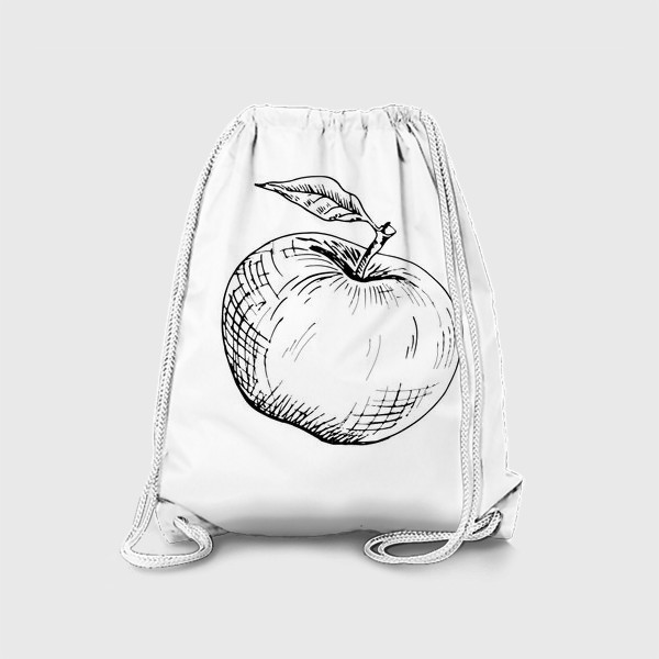 Рюкзак «Яблоко скетч»