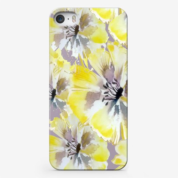 Чехол iPhone «Желтые цветы»