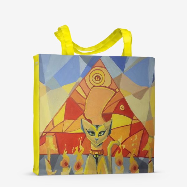 Сумка-шоппер «Египетская кошка»