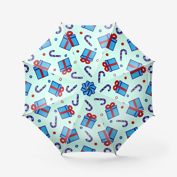 Зонт «Подарки и леденцы»
