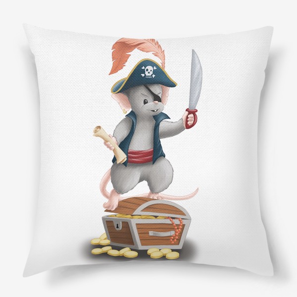 Подушка «Мышонок пират»