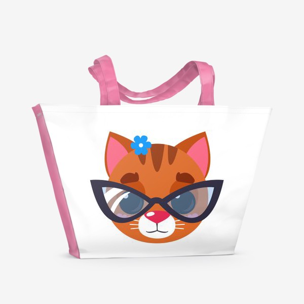 Пляжная сумка «кот 2»