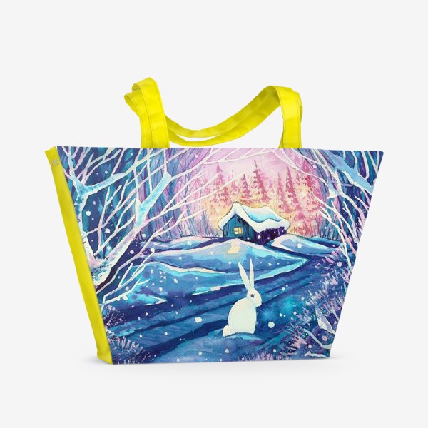 Пляжная сумка «Зимняя сказка»