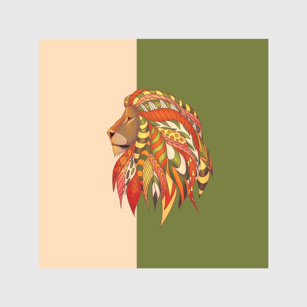 Скатерть «Лев»