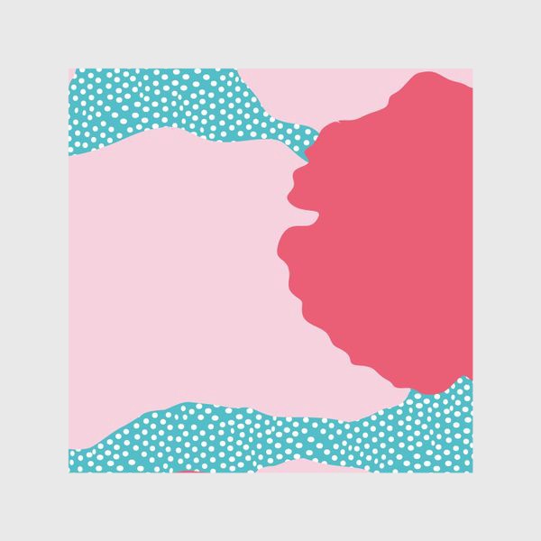 Шторы «абстрактный фон розовые пятна»