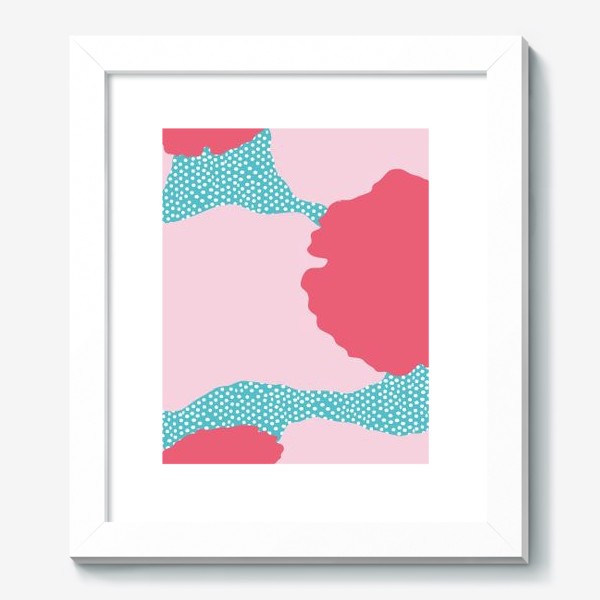 Картина «абстрактный фон розовые пятна»