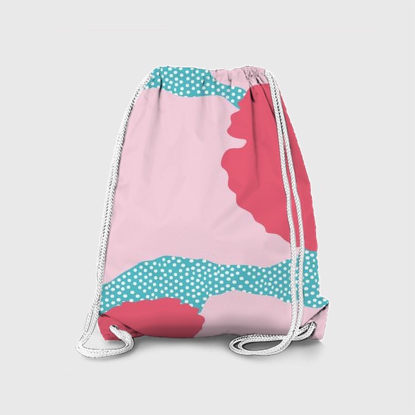 Рюкзак «абстрактный фон розовые пятна»