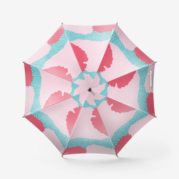 Зонт «абстрактный фон розовые пятна»