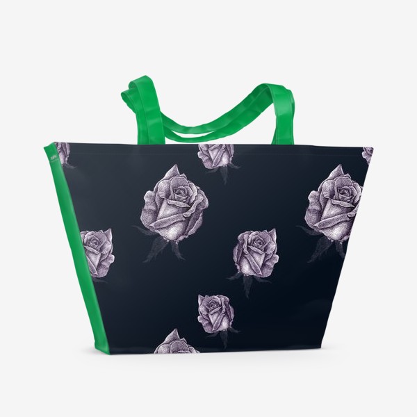 Пляжная сумка «розы»