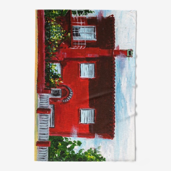 Полотенце «Красный дом»