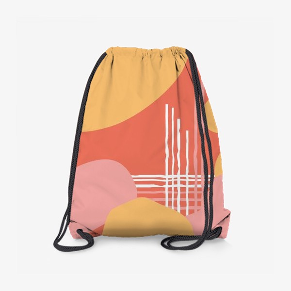 Рюкзак «абстрактный фон пятна и линии»
