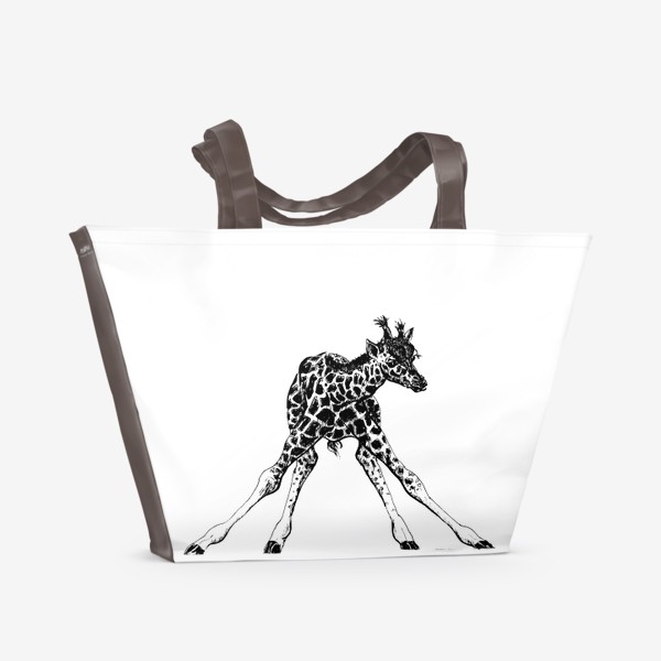 Пляжная сумка «жираф»