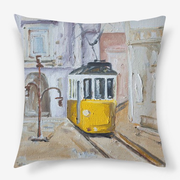 Подушка «Трамвай №28»
