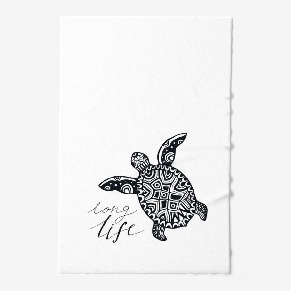 Полотенце «Черепаха. Long life»