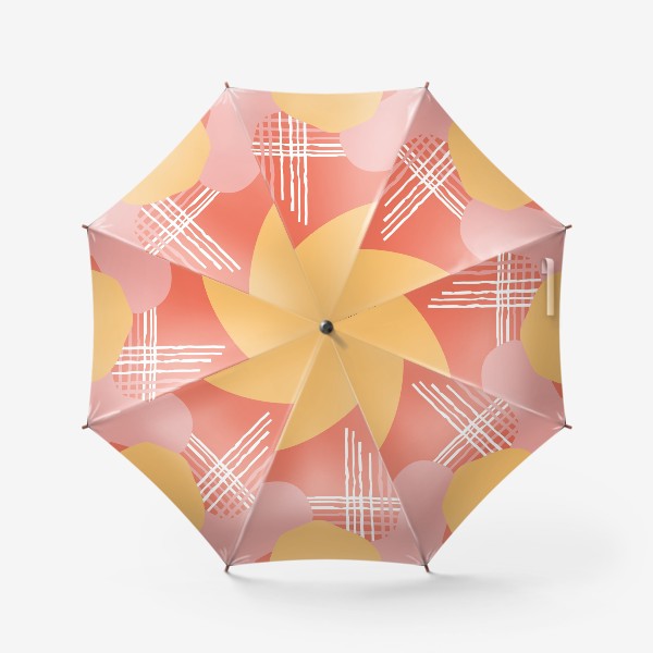 Зонт «абстрактный фон пятна и линии»