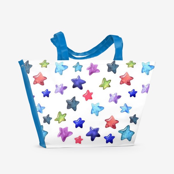 Пляжная сумка «паттерн звезды»