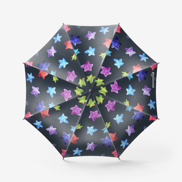 Зонт «Звезды на темном фоне»