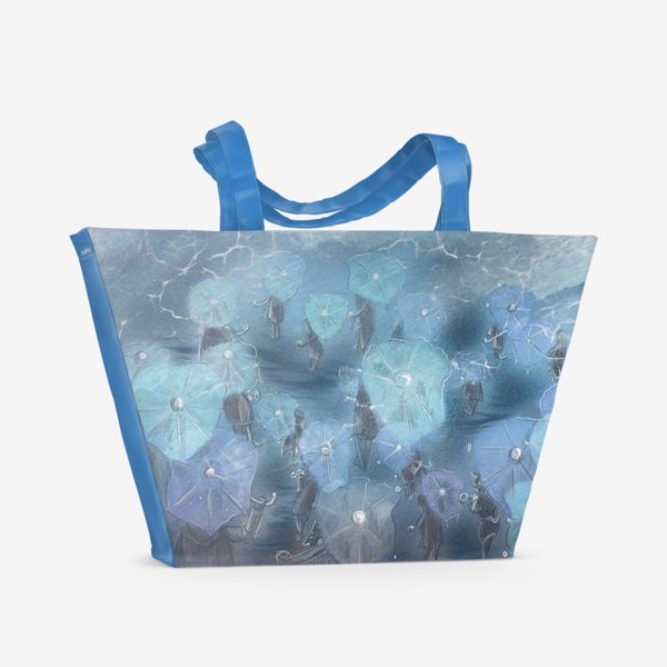 Пляжная сумка «Дождь »