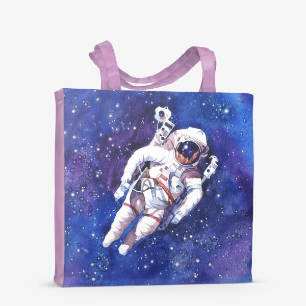 Сумка-шоппер «Космонавт в космосе »