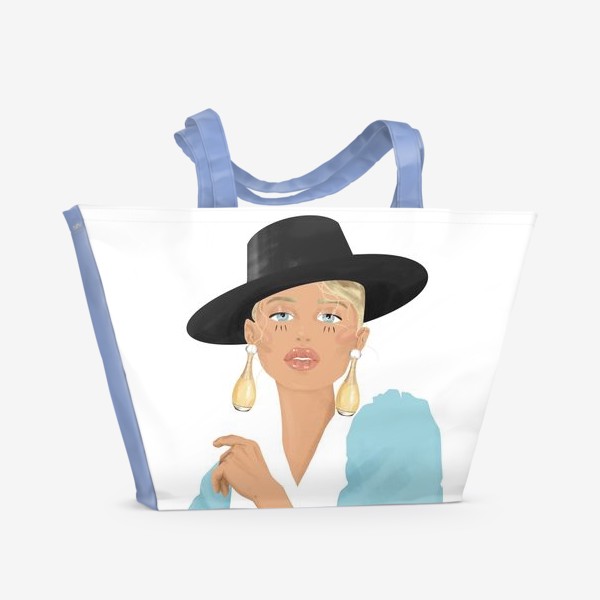 Пляжная сумка «Девушка Dior»