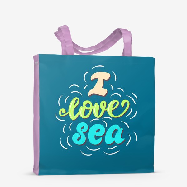 Сумка-шоппер «I love sea»