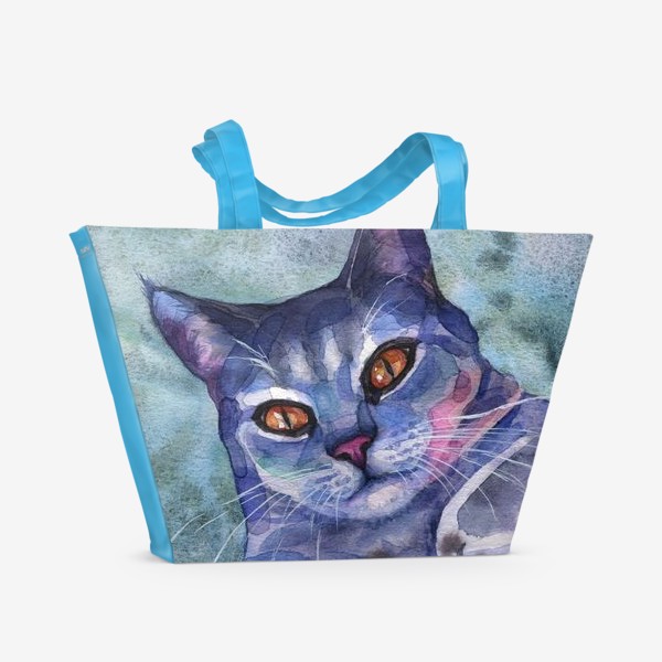 Пляжная сумка «Cat. Sketch»