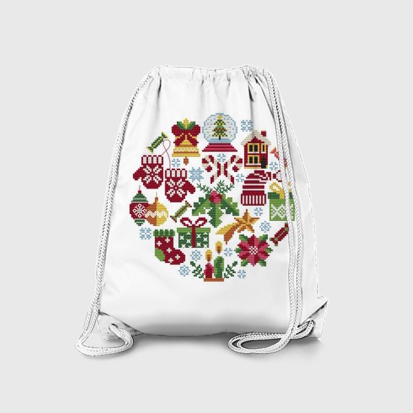 Рюкзак «Новогодний рисунок»