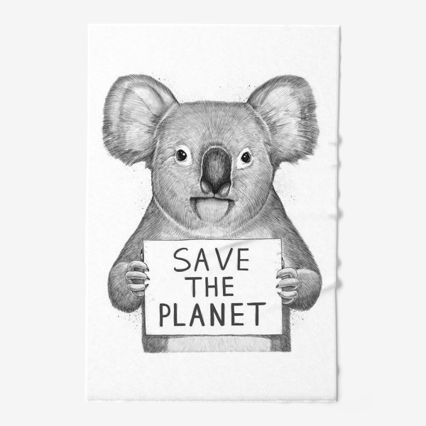 Полотенце «Коала save the planet»