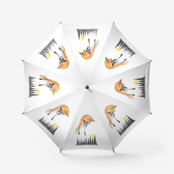 Зонт «Лиса на охоте»