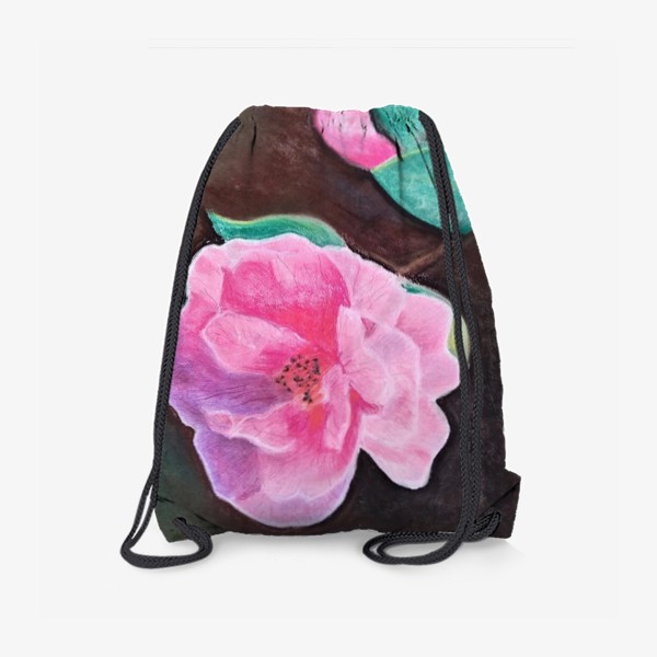 Рюкзак «Розовый цветок. Пастель»