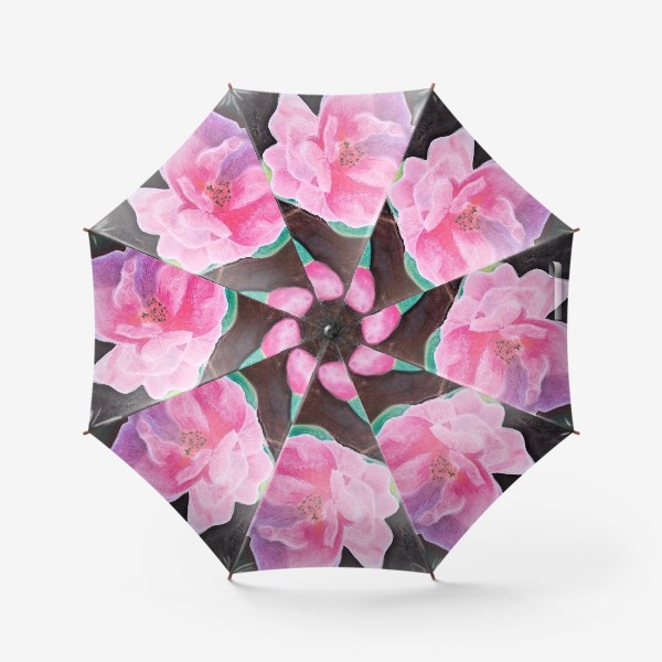 Зонт &laquo;Розовый цветок. Пастель&raquo;