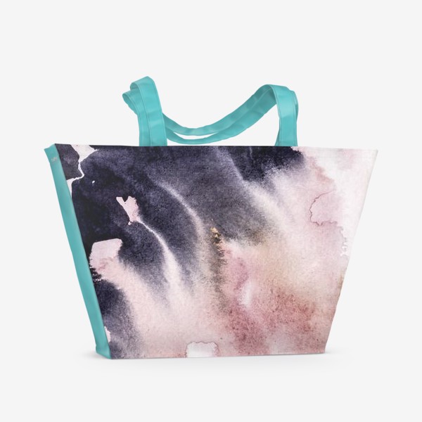 Пляжная сумка «Космическая акварель»